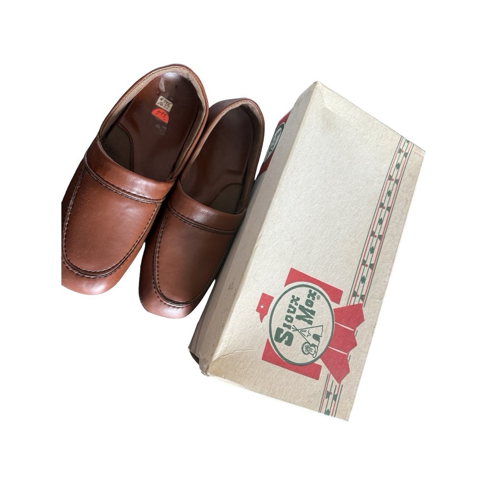 Sioux Mox brown slippers youth‎ mens size 7 new